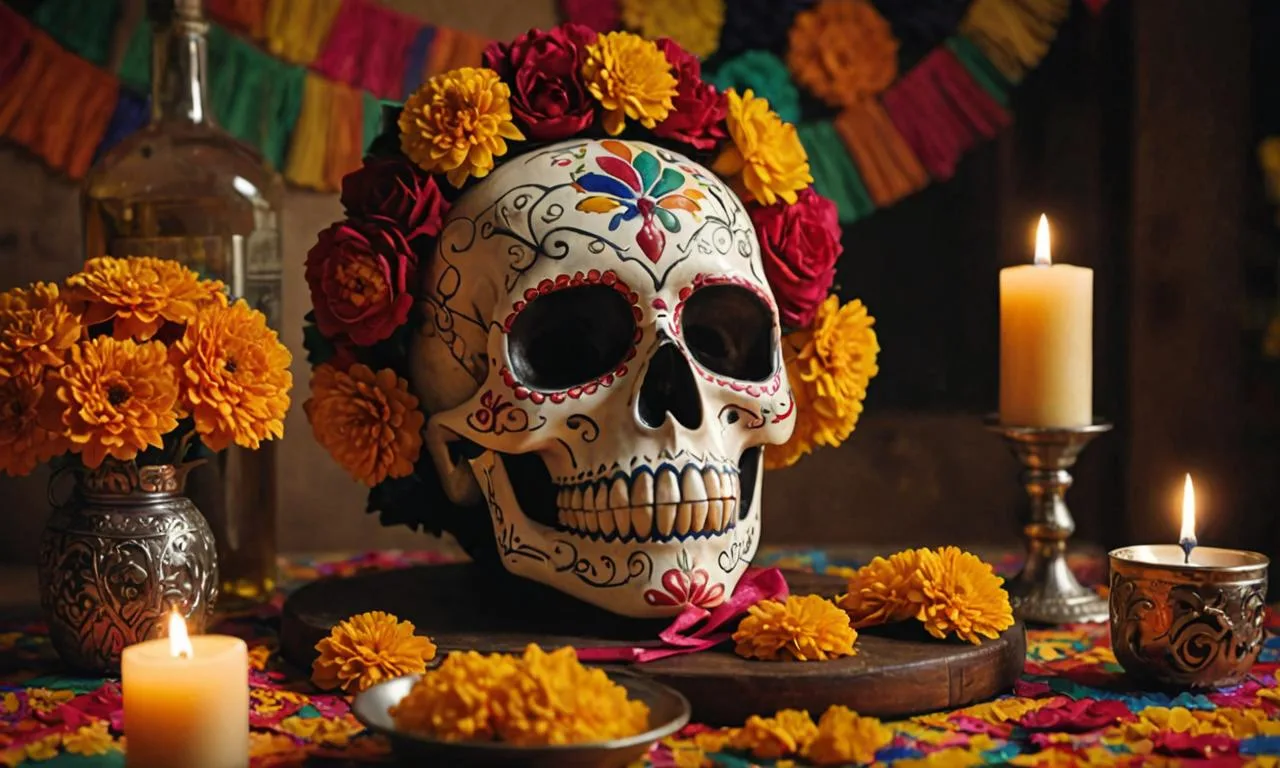 Mexikói Halottak Napja Smink